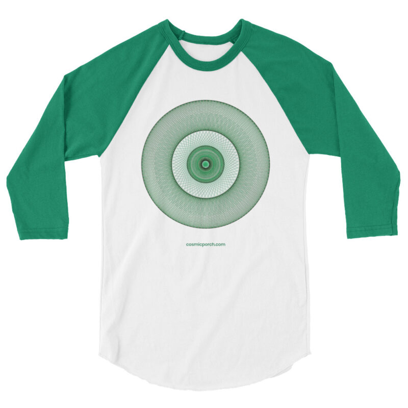 Heart Chakra – Unisex 3/4 sleeve Raglan Shirt